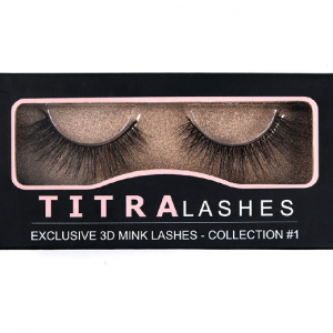 TITRA Lashes Exclusive 3D Mink Eyelashes Øjenvipper
