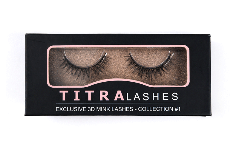 TITRA Lashes Exclusive 3D Mink Eyelashes Øjenvipper